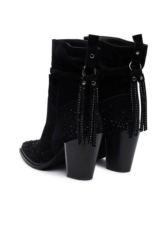 Alma En Pena Kovbojská obuv Alma En Pena I250707 Černá