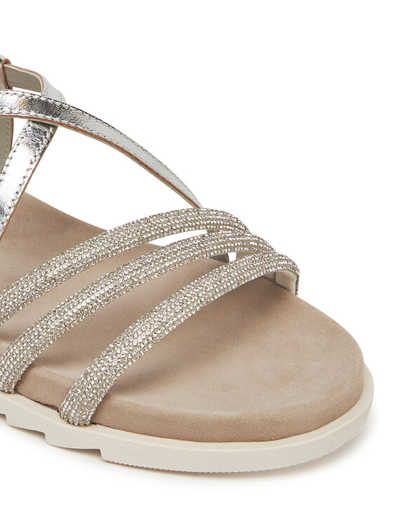 Tamaris Sandały Tamaris 1-28136-44 Srebrny