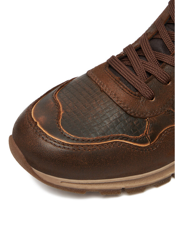 Rieker Kotníková obuv Rieker B0508-25 Hnědá