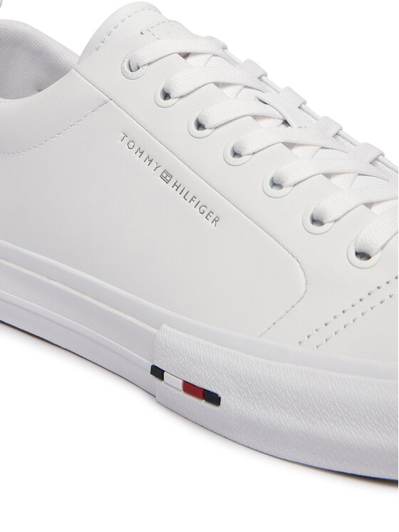 Tommy Hilfiger Sneakers Tommy Hilfiger Harlem Street Lth FM0FM05708 Bianco