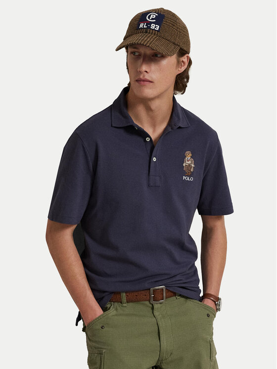 Polo Ralph Lauren Polo Ralph Lauren Polo 710P00083001 Azul marino Custom Slim Fit