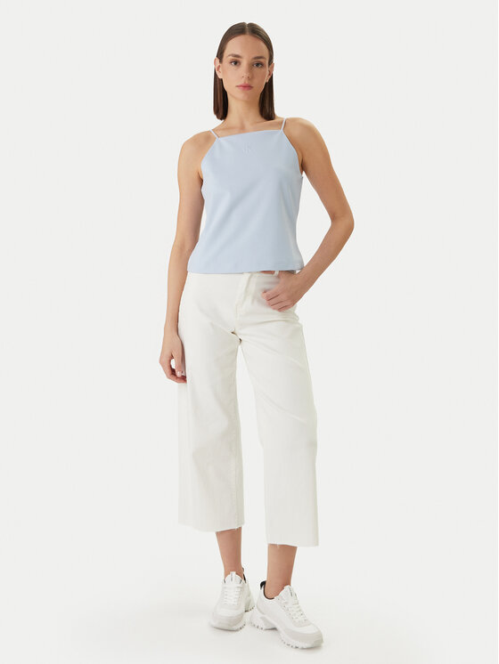 Calvin Klein Jeans Calvin Klein Jeans Top Ponte LV044F206G Azul Slim Fit