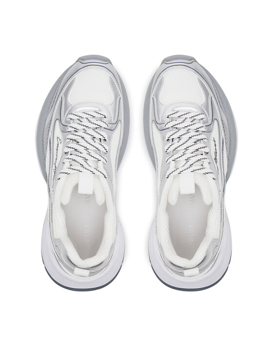 Emporio Armani Снікерcи Emporio Armani X3X238 XR388 00520 Срібний