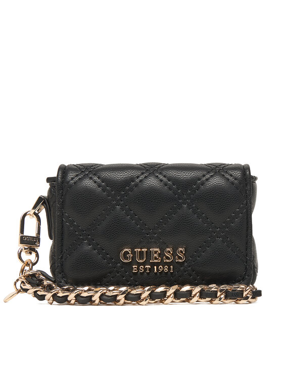 Guess Atslēgu maks Guess Keychains Gifting RWG746 01860 Melns