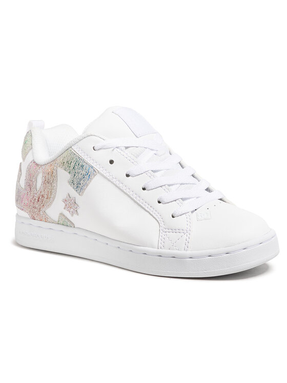Sneakers DC Shoes Court Graffik 300678 Bianco | Escarpe.it