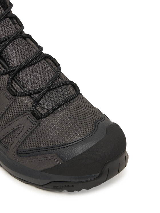 Salomon Trekingová obuv Salomon X-Adventure Recon Mid Gore-Tex L47809100 Sivá