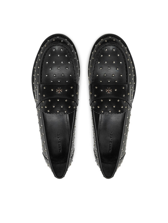 Tory Burch Мокасини Tory Burch Studded Classic Loafer 159881 Чорний