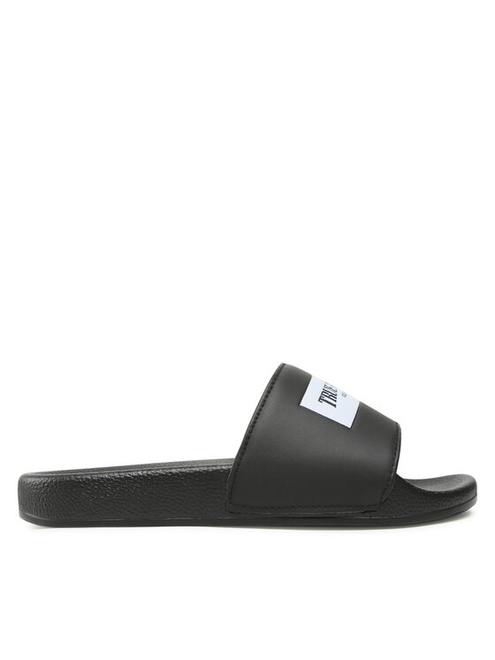 True Religion Klapki True Religion TRSLIDE026 Czarny