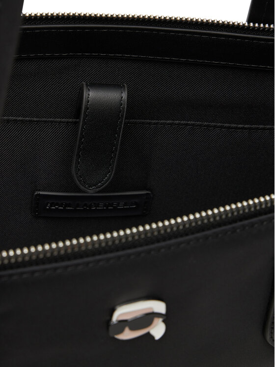 KARL LAGERFELD Kabelka KARL LAGERFELD A3W30117 Čierna