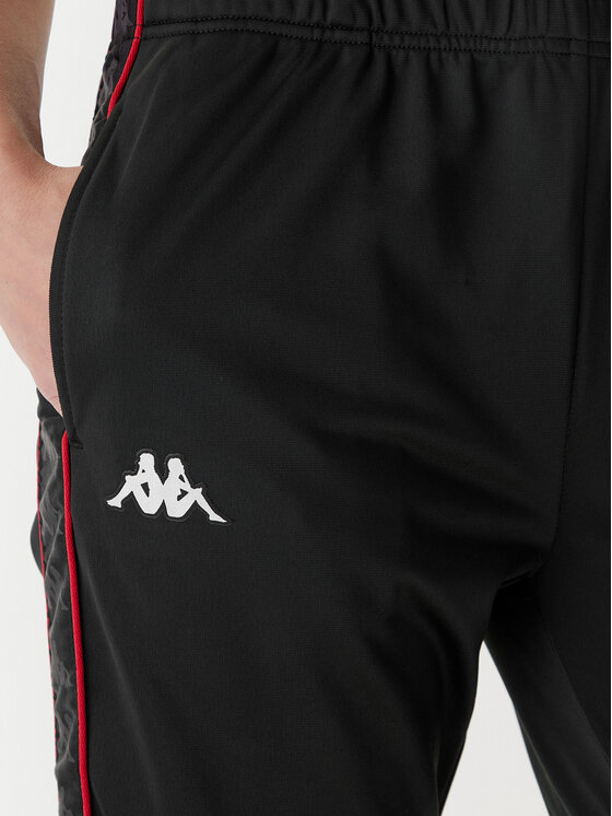 Kappa Kappa Pantaloni da tuta 303R5K0 Nero Slim Fit