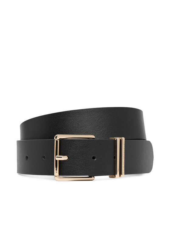 Tommy Hilfiger Pas Tommy Hilfiger Th Square 3.5 AW0AW18919 Črna