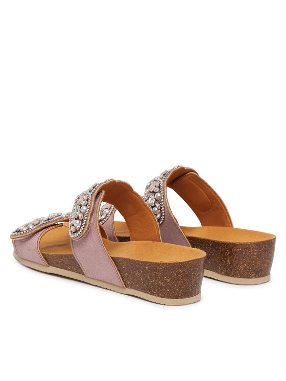 Scholl Шльопанці Scholl Salento 2 Straps MF00815 Рожевий