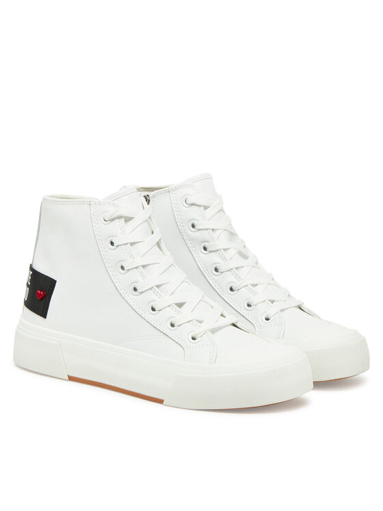 LOVE MOSCHINO Кеди LOVE MOSCHINO JA15022G1MIA0100 Білий