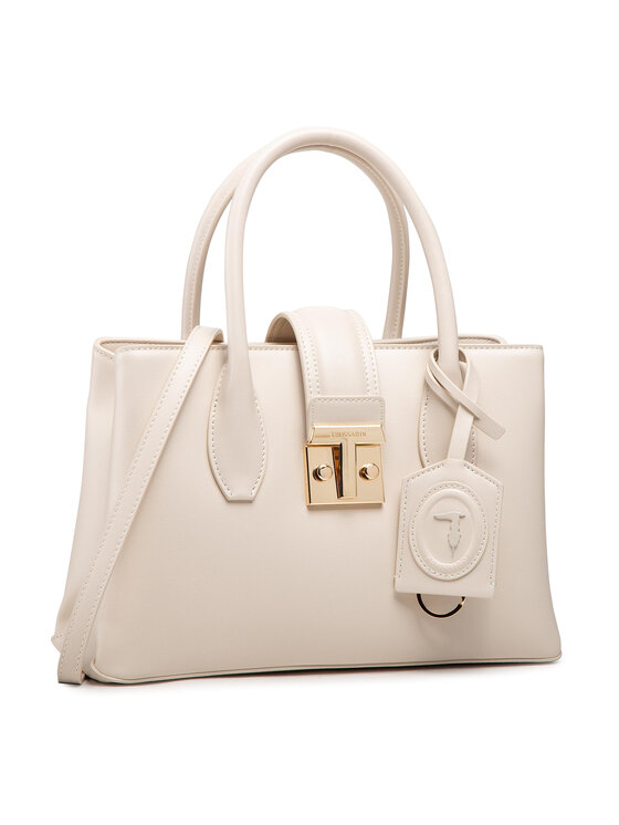 Trussardi Сумка Trussardi Pre Tulip Tote Sm 75B01090 Бежевий