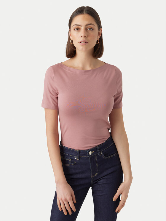Vero Moda Vero Moda Camiseta Panda 10231753 Rosa Regular Fit