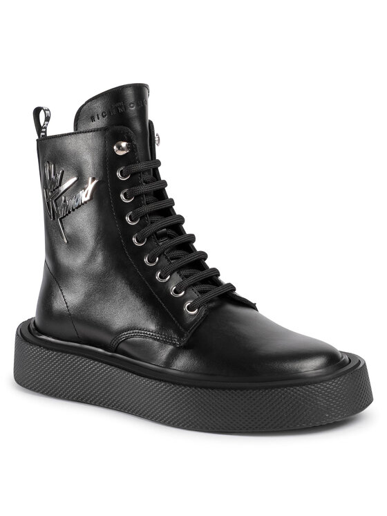 John Galliano Bakancs John Galliano 3057 B Fekete