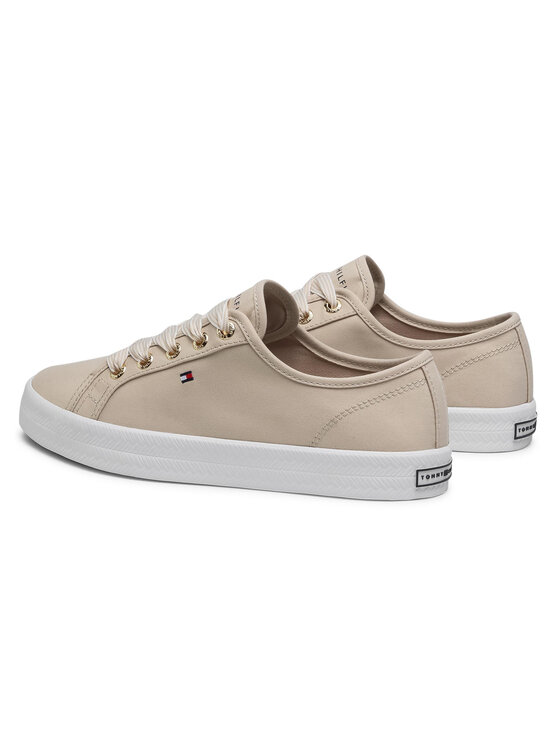 Tommy Hilfiger Гуменки Tommy Hilfiger Essential Nautical Sneaker FW0FW04848 Бежов