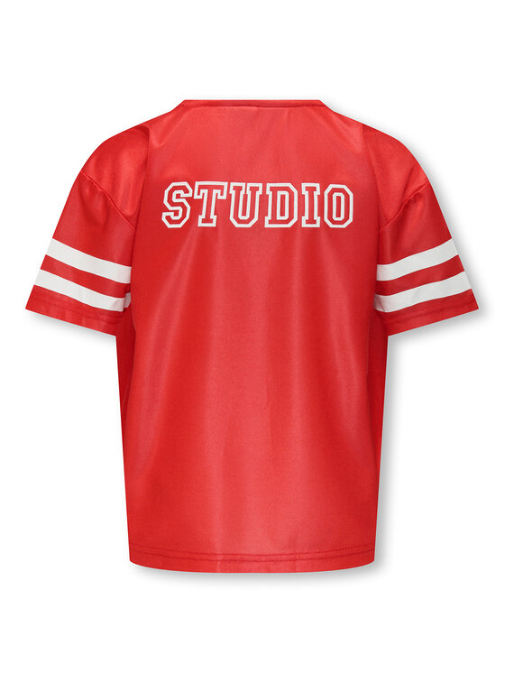 Kids ONLY Kids ONLY Camiseta Lulu 15354971 Rojo Regular Fit