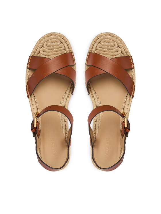 LAUREN RALPH LAUREN Espadrile LAUREN RALPH LAUREN 802P06400001 Smeđa