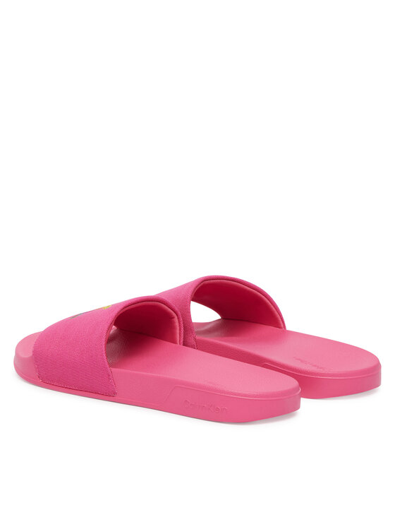 Calvin Klein Iešļūcenes Calvin Klein Essential Slide Pride Cv Wn HW0HW03297 Rozā