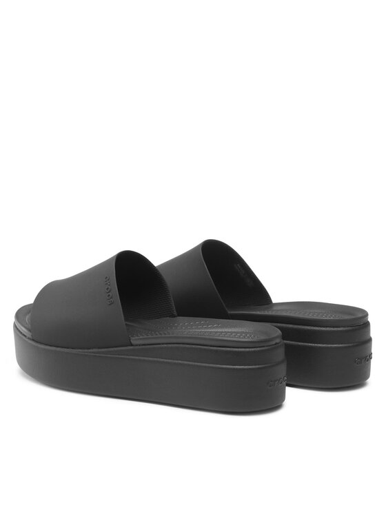 Crocs Iešļūcenes Crocs Crocs Brooklyn Slide 208728 Melns