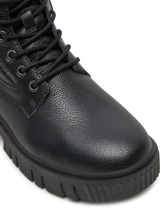 Björn Borg Μποτίνια Björn Borg H300 Hiker Mid BJ232066BW Μαύρο
