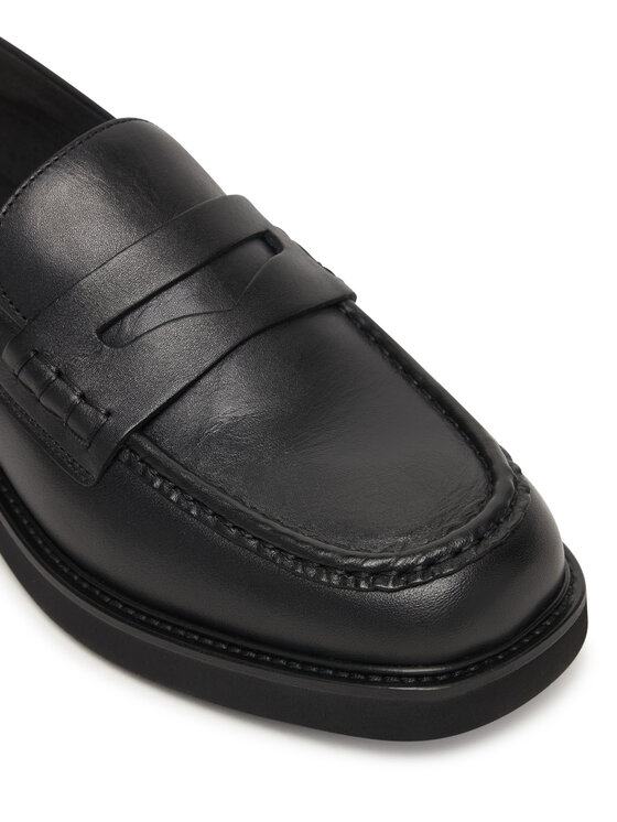 Tommy Hilfiger Loaferice Tommy Hilfiger Elettra Penny Leather FW0FW09360 Crna
