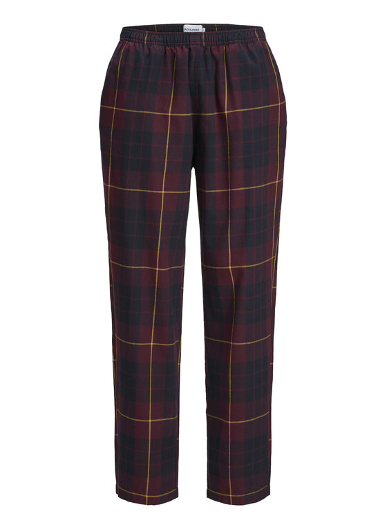 Jack & Jones Jack & Jones Pantalones de pijama Crimon 12182711 Guinda/burdeos Regular Fit