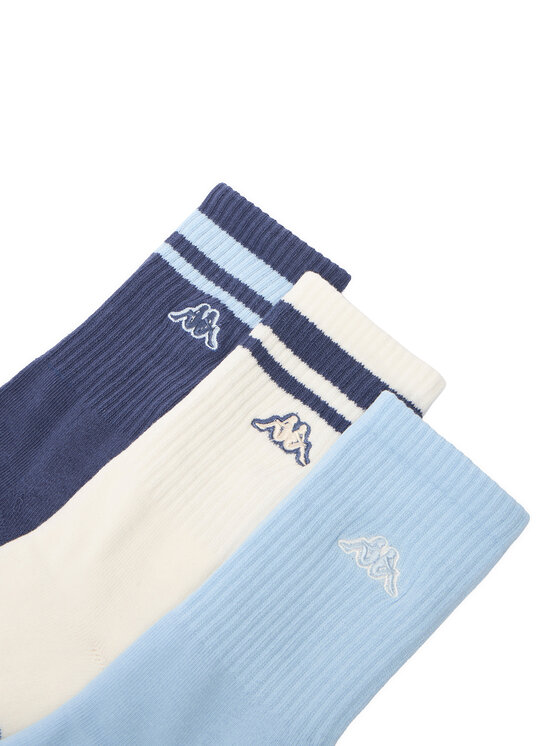 Kappa Dolge nogavice Kappa CEO_AS_KAPPA_008_W_AW25 (3 -PACK) Pisana