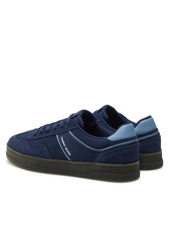 Tommy Jeans Superge Tommy Jeans The Greenwich Suede EN0EN02696 Mornarsko modra