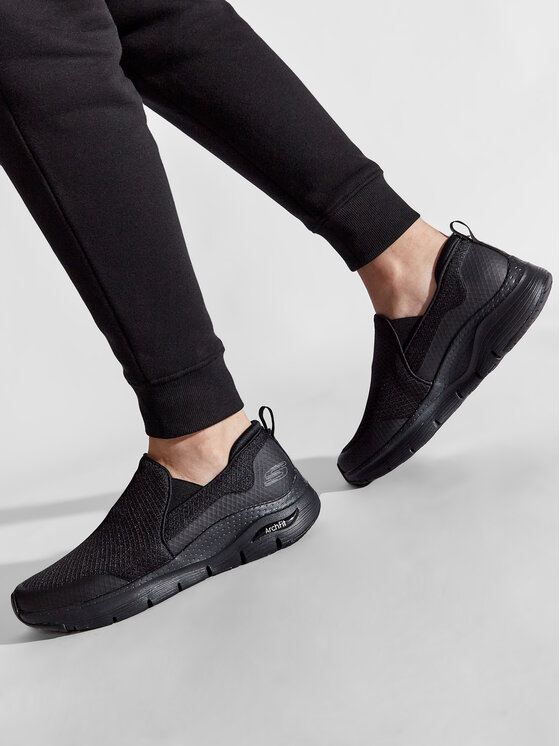 Skechers Snīkeri Skechers Banlin 232043/BBK Melns