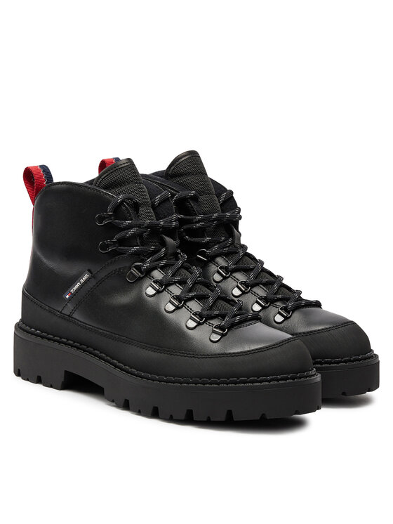 Tommy Jeans Bakancs Tommy Jeans EM0EM01491 Fekete