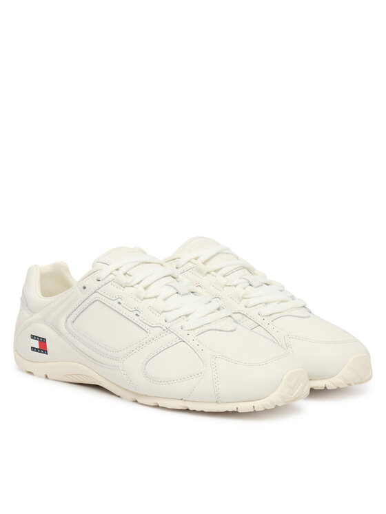 Tommy Jeans Sneakers Tommy Jeans Archive '97 Lite Leather EN0EN02942 Alb