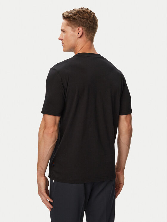 BOSS BOSS Camiseta Te_Blueprint 50566628 Negro Regular Fit