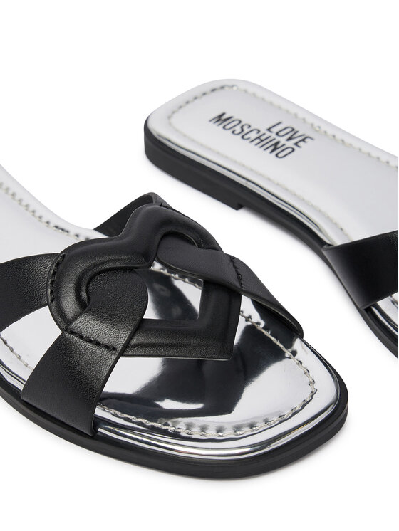 LOVE MOSCHINO Шльопанці LOVE MOSCHINO JA28092G0OIAX000 Чорний