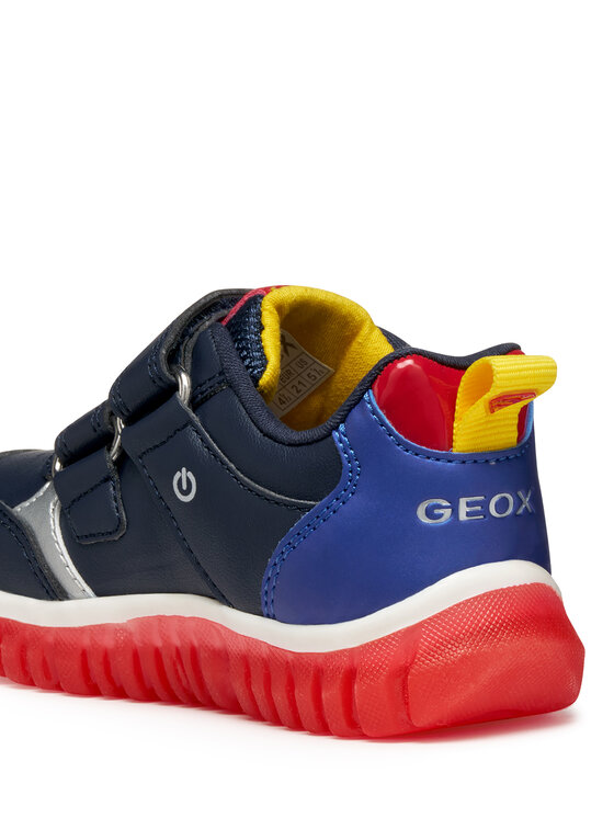 Geox Sneakersy Geox B Lightyloo B565ZB 000BC C4226 Granatowy