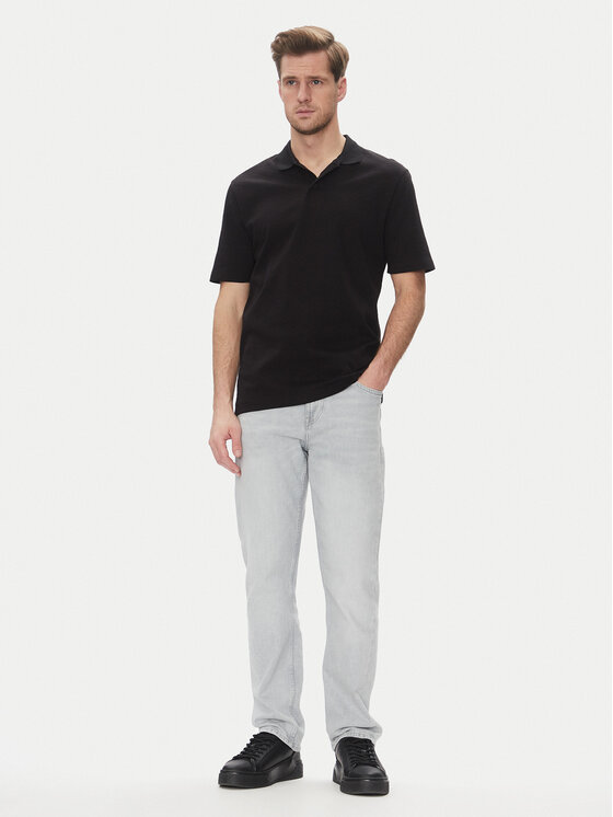 Armani Exchange Armani Exchange Polo XM000729 AF13025 UC001 Μαύρο Regular Fit