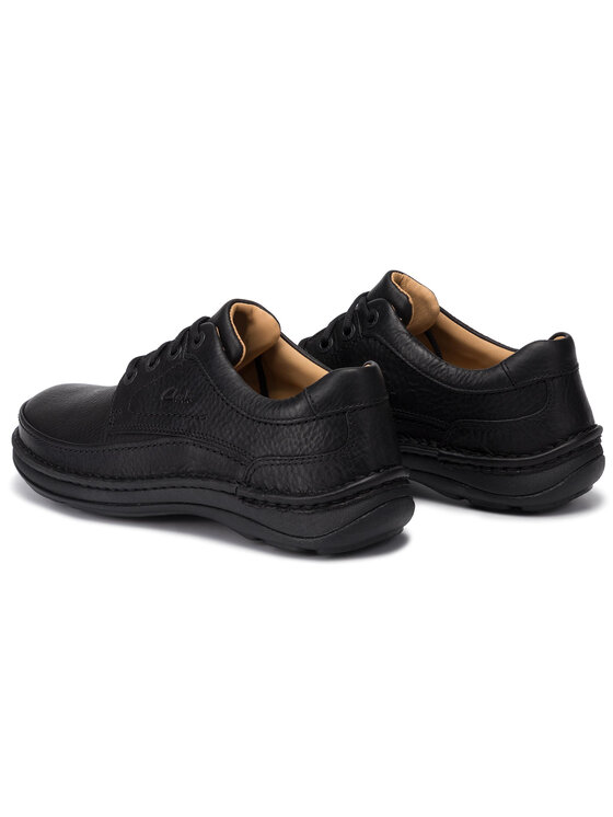 Clarks Туфлі Clarks Nature Three 203390087 Чорний