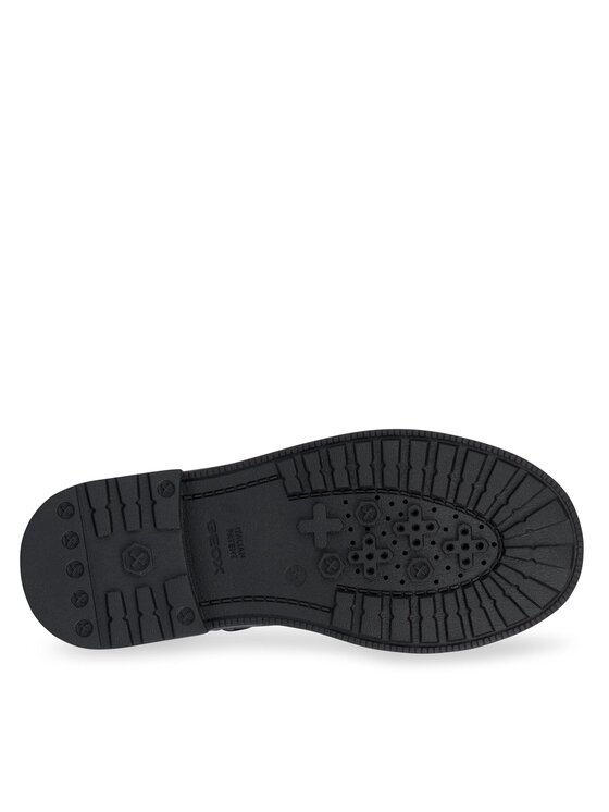 Geox Čizme Geox Jr Eclair J369QD 000BU C9999 S Crna