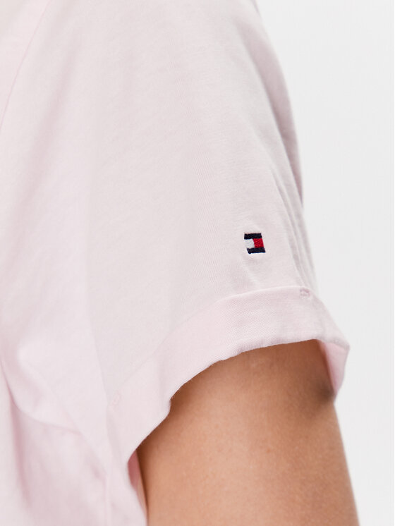 Tommy Hilfiger Tommy Hilfiger T-Shirt UW0UW04525 Ροζ Regular Fit
