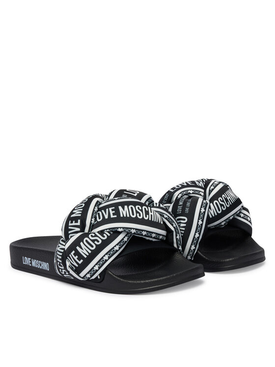 LOVE MOSCHINO Шльопанці LOVE MOSCHINO JA28312G0OIW300A Чорний