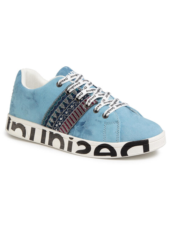 Desigual Laisvalaikio batai Desigual Cosmic Exotic Denim 20SSKD04 Mėlyna