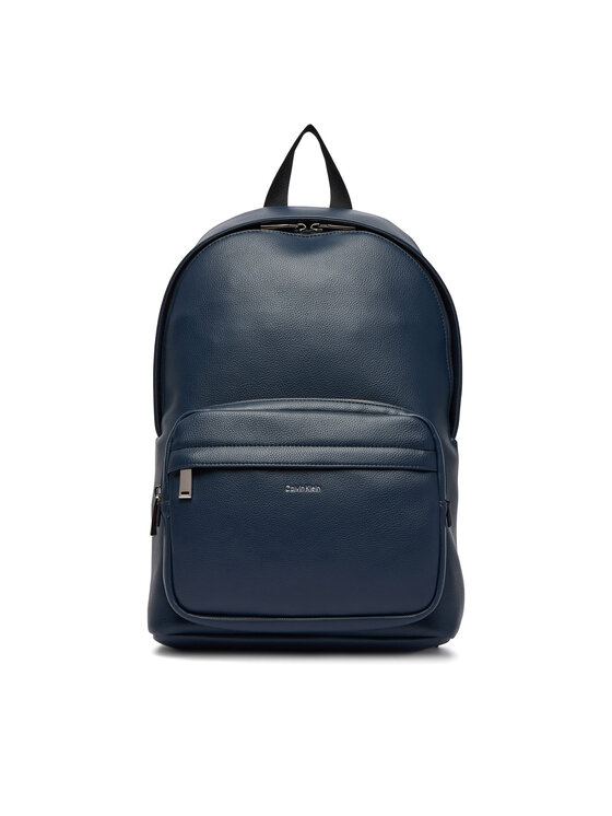 Calvin Klein Cestovní batoh Calvin Klein Raised Round Backpack LV04D3155G Tmavomodrá