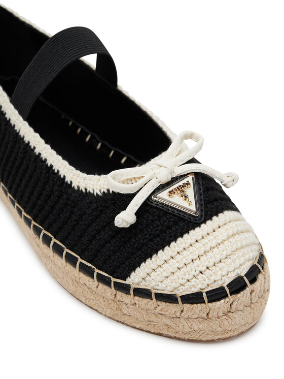 Guess Espadrilky Guess FLJJON FAB02 Černá