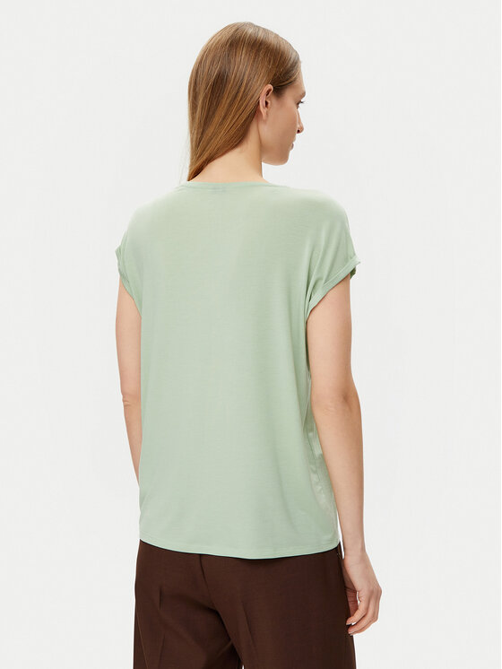 Vero Moda Vero Moda Футболка Ava 10284468 Зелений Regular Fit