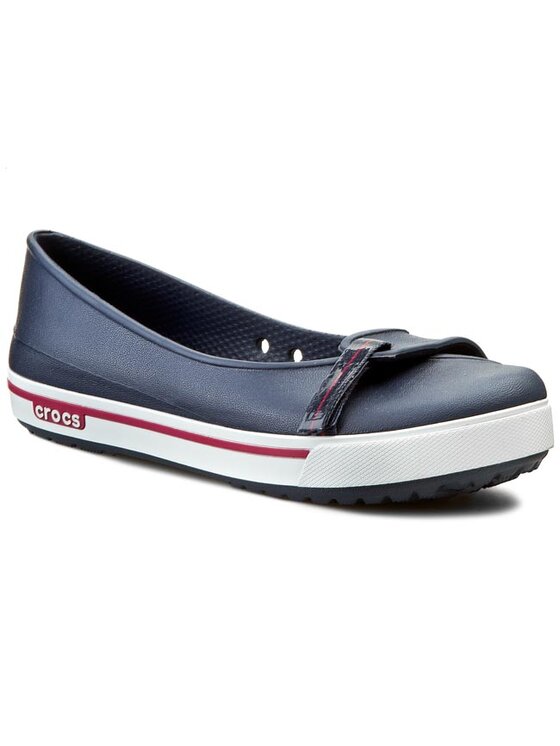 Crocs Балеринки Crocs Crocband 2.5 Flat 12333 Тъмносин