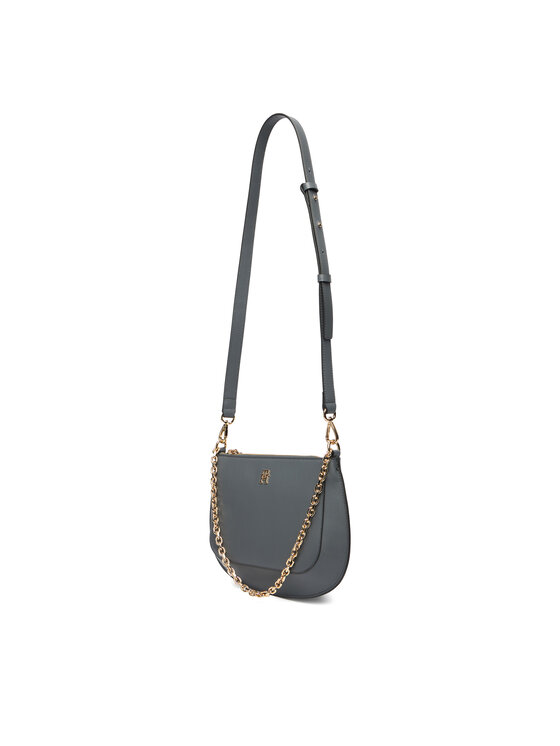 Tommy Hilfiger Borsetta Tommy Hilfiger Th Glam Conv Med Crossover AW0AW18143 Grigio