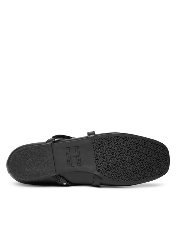 Tommy Jeans Балеринки Tommy Jeans EN0EN02868 Черен