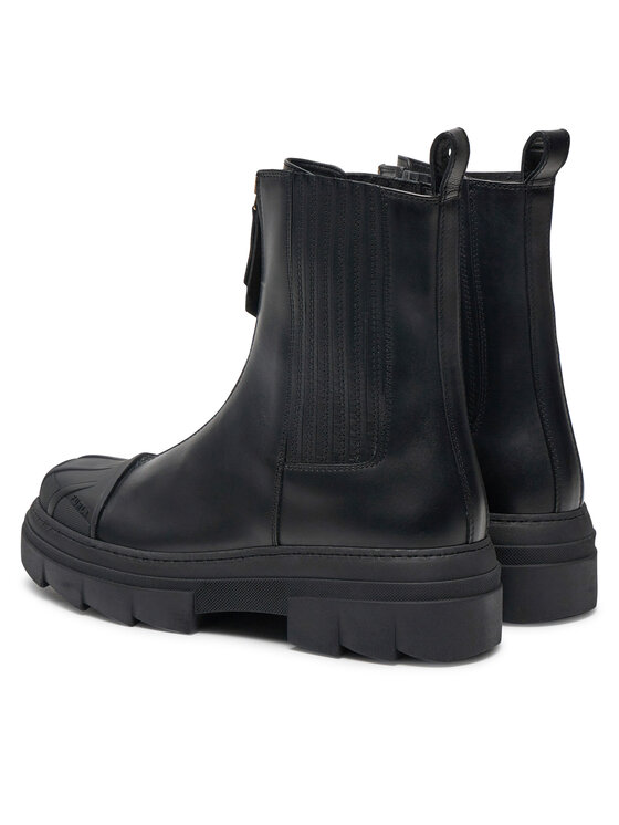 Furla Členková obuv s elastickým prvkom Furla Gum YG95FGU BX3506 O6000 Čierna