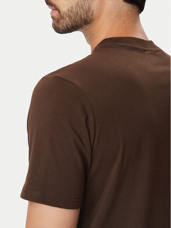 Napapijri Napapijri Camiseta NP0A88TR Marrón oscuro Regular Fit